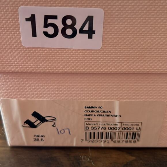 Alexandre Birman Sammy 50MM Braided Leather Sandals Slip On NEW EU 36.5 US 5.5 - Picture 12 of 12